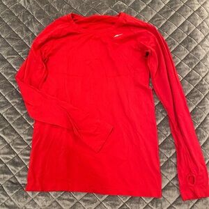 Flag Nor Fail Red Long sleeve athletic womens top